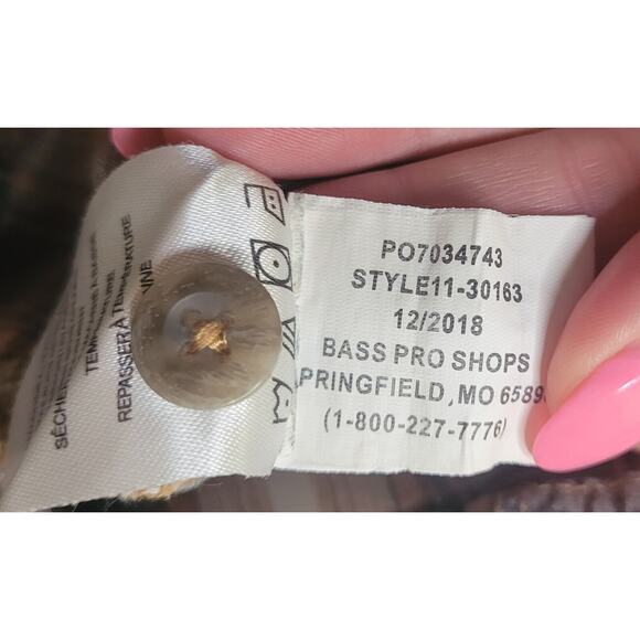 Red Head Men’s L Plaid Short Sleeve Button Up Shirt Blue Gray Outdoor EUC - Picture 8 of 9